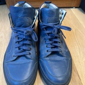 Del Toro Navy High-Top Sneakers